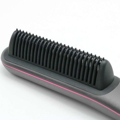 Professional fast electric ionic hair straightening comb hair straightener brush Haarglatter