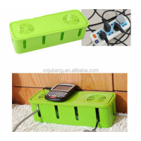 Best Selling Plastic Outlet Storage Box / Colorful Eletric Wire Cable Storage Box / Wire Storage Box